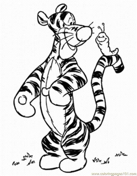 Winnie The Pooh And Tigger Coloring Pages Coloring Home