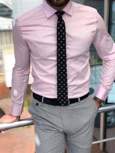 buy-pink-slim-fit-dress-shirt-by-gentwith-com-with-free-shipping