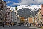 Hauptplatz Innsbruck, Tirol, Österreich
