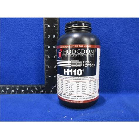 Hodgdon H110 Pistol Powder 494 Grams Including Tub
