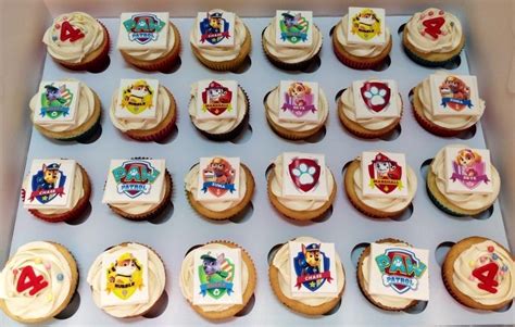 Paw Patrol Birthday Cupcakes