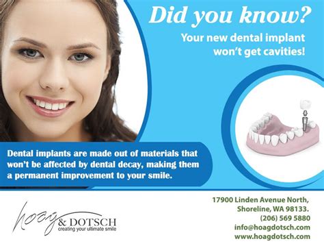 Did You Know Dental Implants Dental Decay Cosmetic Dentistry
