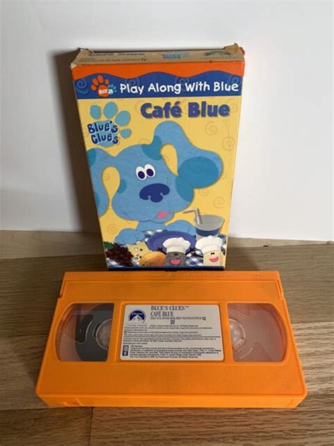 Blues Clues Cafe Blue 2001 Vhs