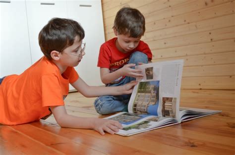 Boys Are Reading A Book Free Stock Photo Public Domain Pictures