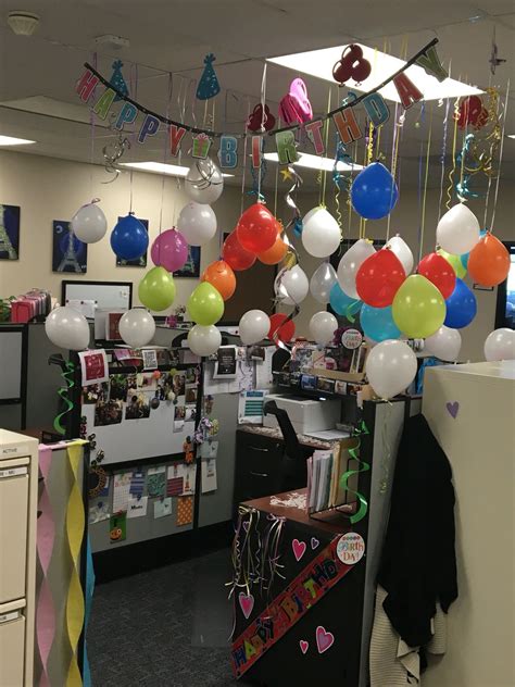 Office Birthday Decorations Pinterest Birthday Decorating At The
