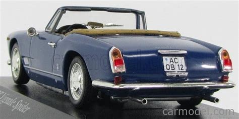 Minichamps Escala Maserati Gt Vignale Spider Blue Met