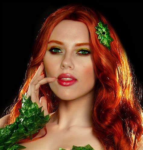 Scarlett Johansson Cast As Poison Ivy In The Newest Batman Movie
