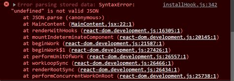 حل مشكلة Syntax Error Undefined Isnt Valid Json في تطبيق React