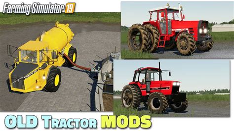 Fs19 Old Tractor Mods 2020 04 13 Review Youtube