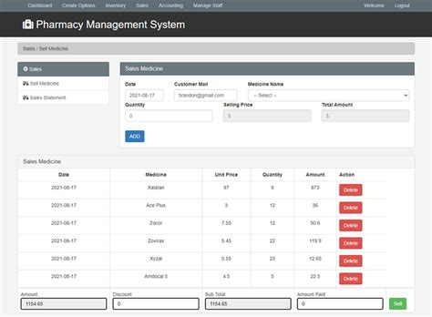 Pos Pharmacy System In Php With Source Code Source Code Project My