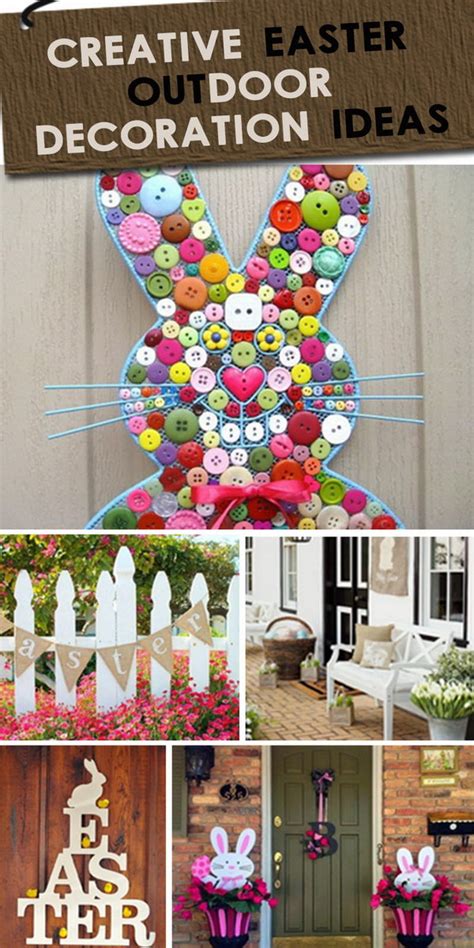 Creative Easter Outdoor Decoration Ideas Hative