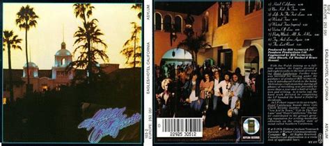 The Eagles Hotel California Music Album Covers Eagles Hotel California Hotel California