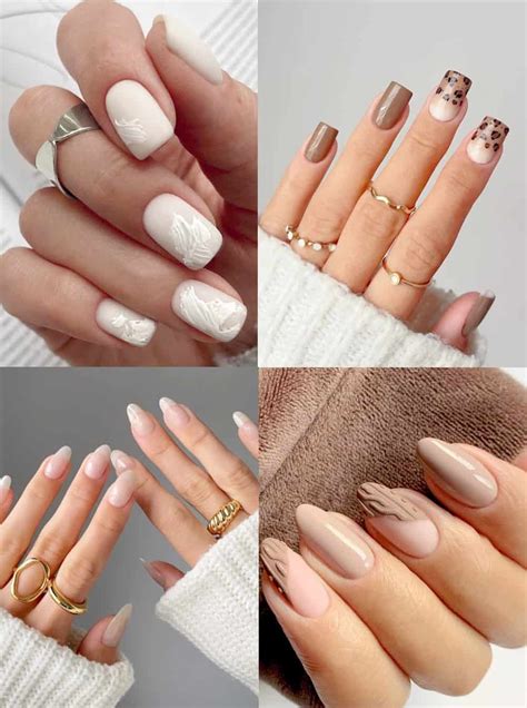21 Chic Neutral Nails For A Classy Minimal Aesthetic 2023
