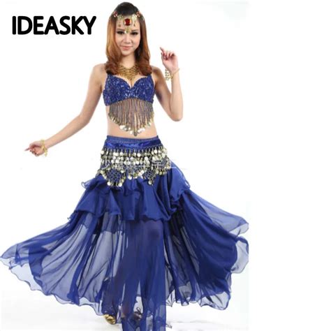 egyptian belly dance costume set woman bra belt skirt professional scarf india bellydance
