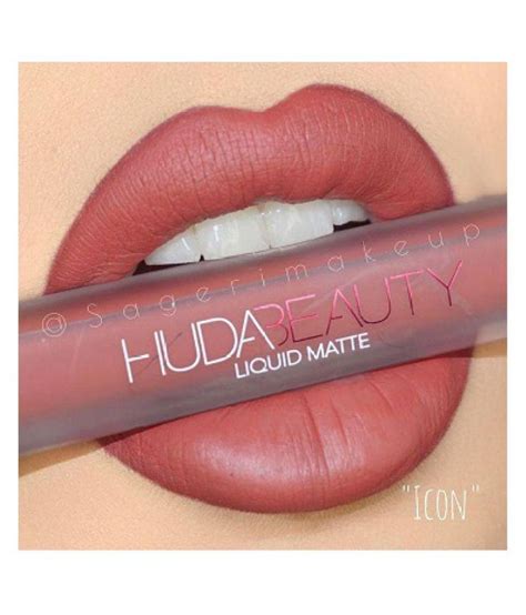 The product of huda depicts that the beauty genius considered the issue. Huda Beauty Liquid Matte Lipstick Shade - Trendsetter: Buy ...