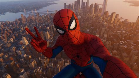 Download Spider Man Video Game Spider Man Ps4 Spider Man Ps4 4k Ultra Hd Wallpaper