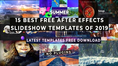 After Effects Slideshow Template Free Download - Resume Example Gallery