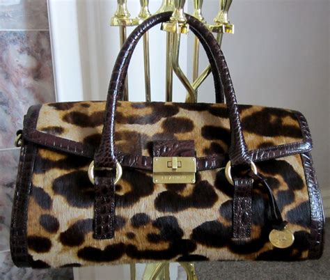 Brahmins Bridget Bag In Leopard Bags Shoe Bag Michael Kors Monogram