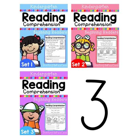 Kindergarten Reading Comprehension Workbooks For Beginning Readers