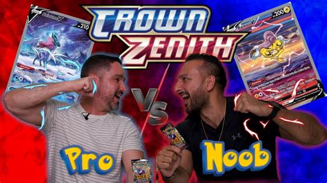 Pro Vs Noob Pokémon Pack Opening Challenge Youtube