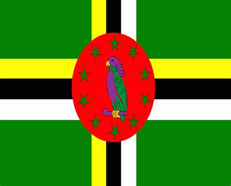 Flag Of Dominica Digital Art By Artpics Pixels