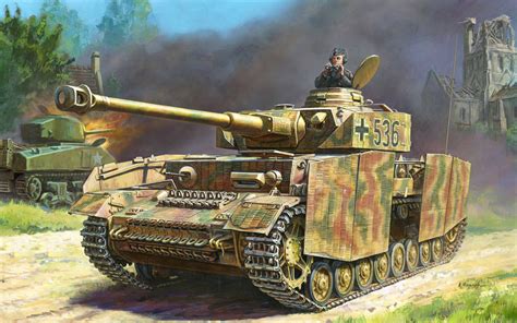 Рисунок Panzer Iv Ausf H на рабочий стол Бронетехника War Wallpapers