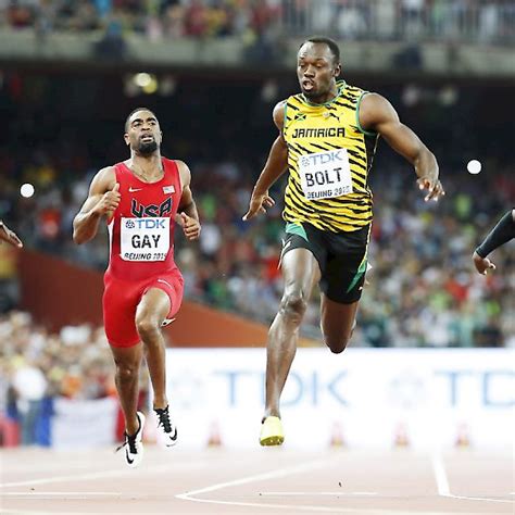 Usain Bolt Bleibt Der Schnellste Mann Der Welt 1815ch