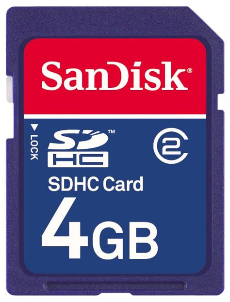 4gb Sandisk Sd Card Clickbd