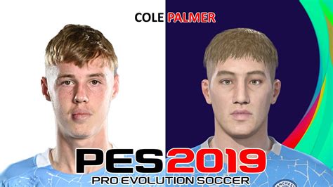 Cole Palmer Pes 201920202021 Face Build And Stats Youtube