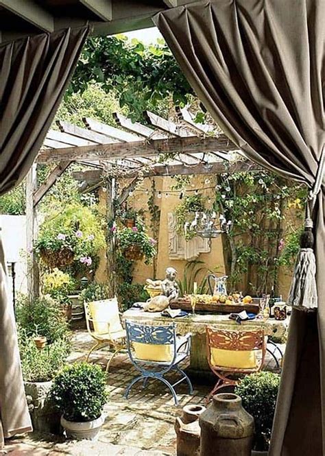 Amazing Outdoor Spaces You Will Never Want To Leave Rustic Patio