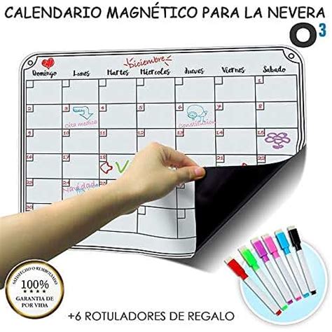 Amazones Pizarra Calendario