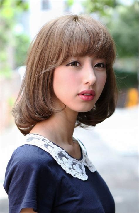 These are some hairstyles i found to be quite pretty and unique for people who want to change their style this season. Cute Japanese Bob Hairstyle For Girls | Behairstyles.com