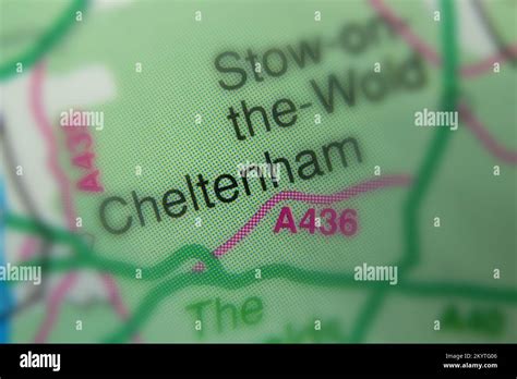 Map Of Cheltenham Hi Res Stock Photography And Images Alamy