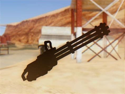 Gta San Andreas Gta V Coil Minigun V2 Mod