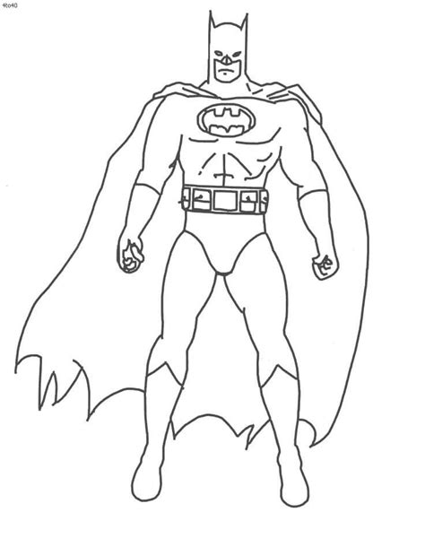 Top Imagen Dibujos De Batman Para Colorear Thptnganamst Edu Vn