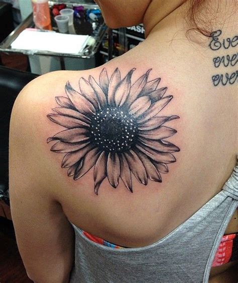20 of the Most Boujee Sunflower Tattoo Ideas | Sunflower tattoo