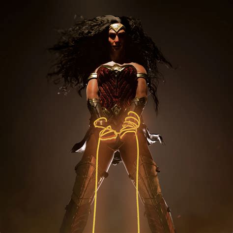 1080x1080 Resolution Cool Wonder Woman Art 1080x1080 Resolution