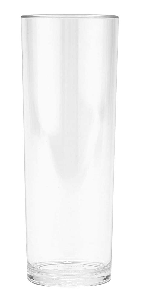Get Shatterproof Plastic Tom Collins Highball Glasses 14 Ounce