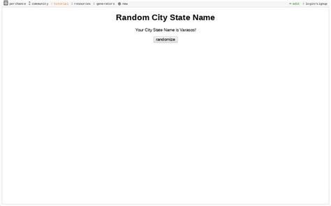 Random City State Name ― Perchance Generator