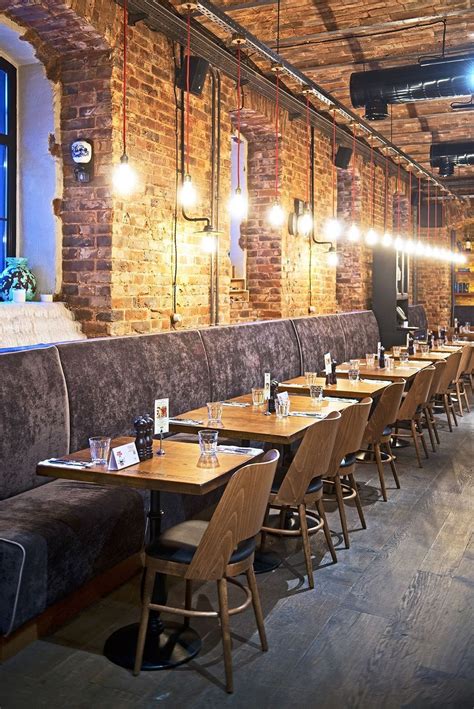Restaurant Design Industrial Exposed Brick Ideas 3 Fafifu Bar