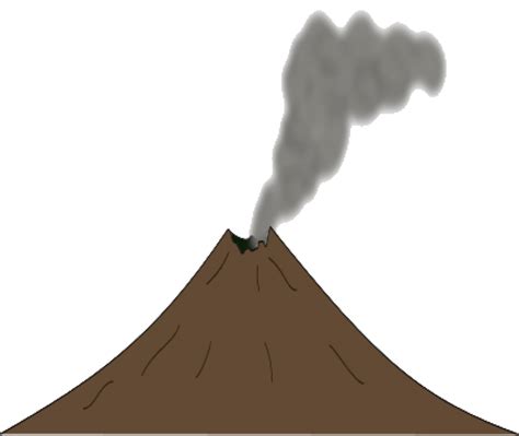 Volcano Png Transparent Image Download Size 850x717px
