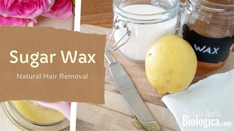 DIY Sugaring Wax Sugar Lemon Natural Hair Removal At Home YouTube