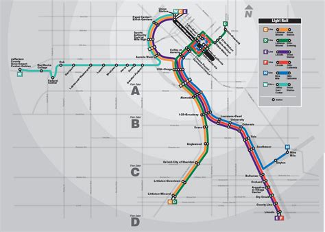 Transit Maps Official Map Update Denver Rtd Light Rail West Line 2013