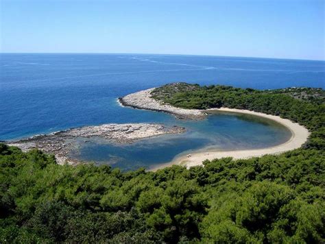 Spiagge Sullisola Mljet Meleda In Croazia
