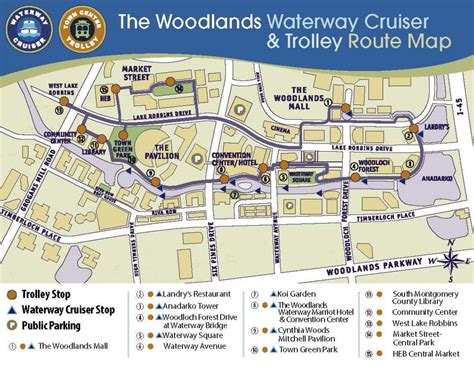 The Woodlands Tx Mall Map