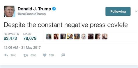 Twitter Embraces Trumps Covfefe Typo As Trendy New Meme