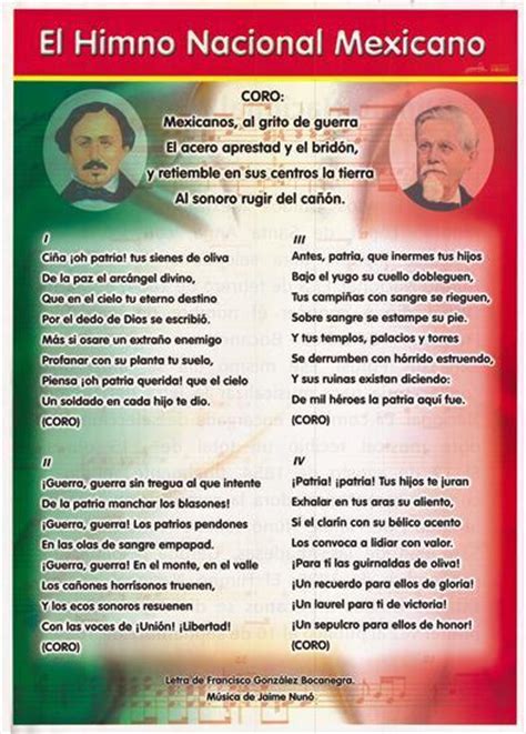 Te dejamos un video en donde se. El Himno Nacional Mexicano Completo - SEONegativo.com