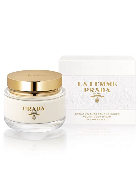 Prada La Femme Body Cream 200ml At John Lewis And Partners