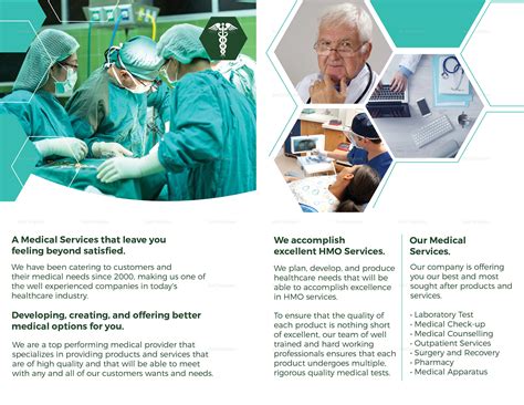 Medical Bi Fold Brochure Design Template In Psd Word Publisher