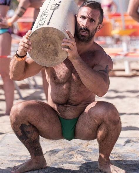 Sexy Muscular Triathlete Showing Off His Big Bulge In Tini Green